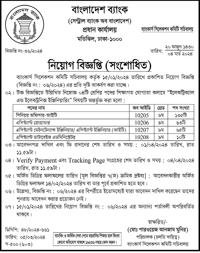 Bangladesh Bank
বাংলাদেশ ব্যাংক